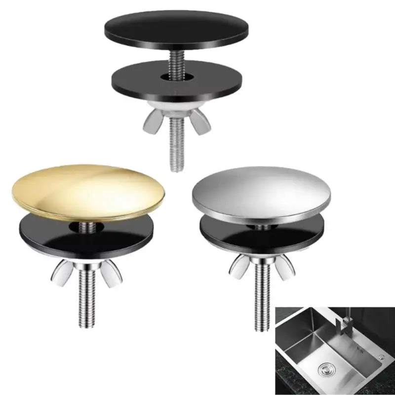 M6 Stainless Steel Sink Hole Cover Faucet Hole Plug 51mm Sink Hole Cover Nixie