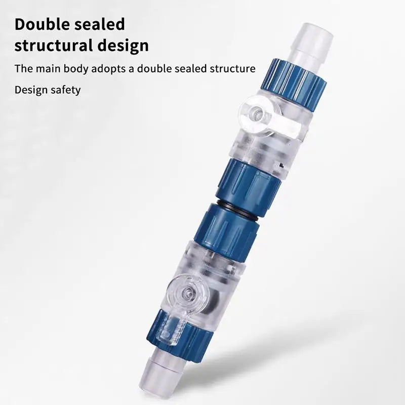 Aquarium Filter Water Valve Connector 12/16/20mm Non-Toxic Aquarium Filter Accessory Nixie