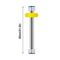 304 Stainless Steel Corrugated Plumbing Hose + Silicone Gasket Plumbing Supply Hose Nixie 80cm