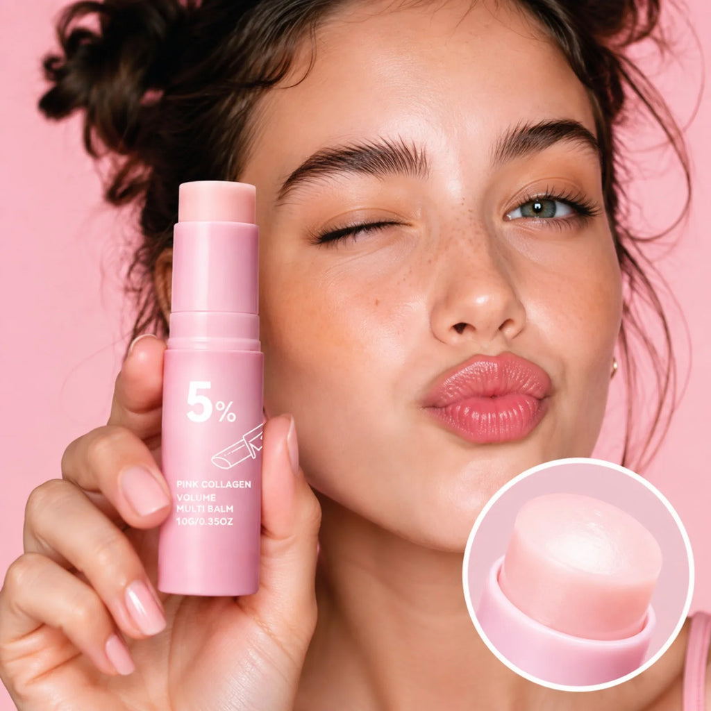 OceAura PDRN Collagen Multi Balm Stick – Face, Lip & Eye Collagen Balm Stick Nixie
