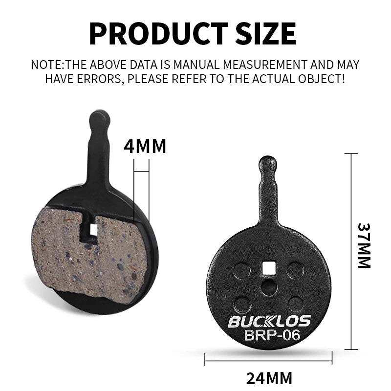 BUCKLOS BRP-06 Resin Disc Brake Pads for SRAM AVID BB5 MTB Disc Brake Pads Nixie