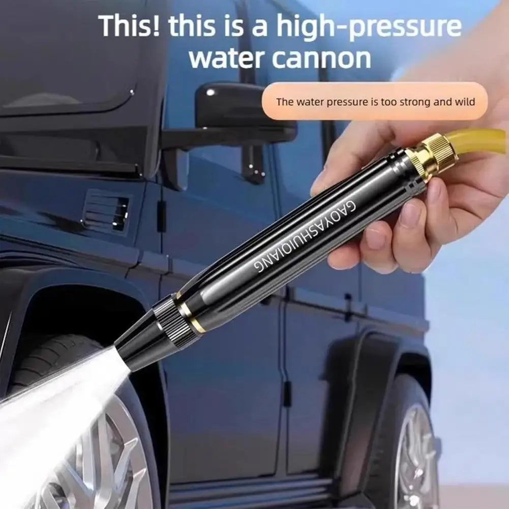 High Pressure Garden Hose Nozzle – Adjustable Spray & Clamps Garden Hose Nozzle Nixie