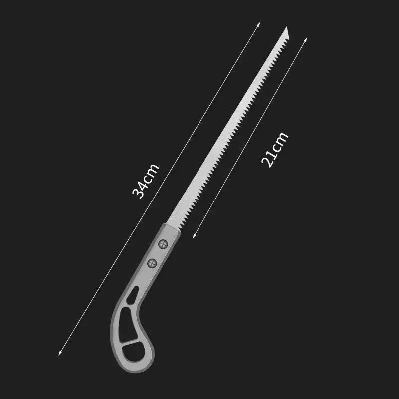 340mm Steel Handsaw – Portable Fast-Cutting Garden & DIY Saw Garden Hand Saw Nixie