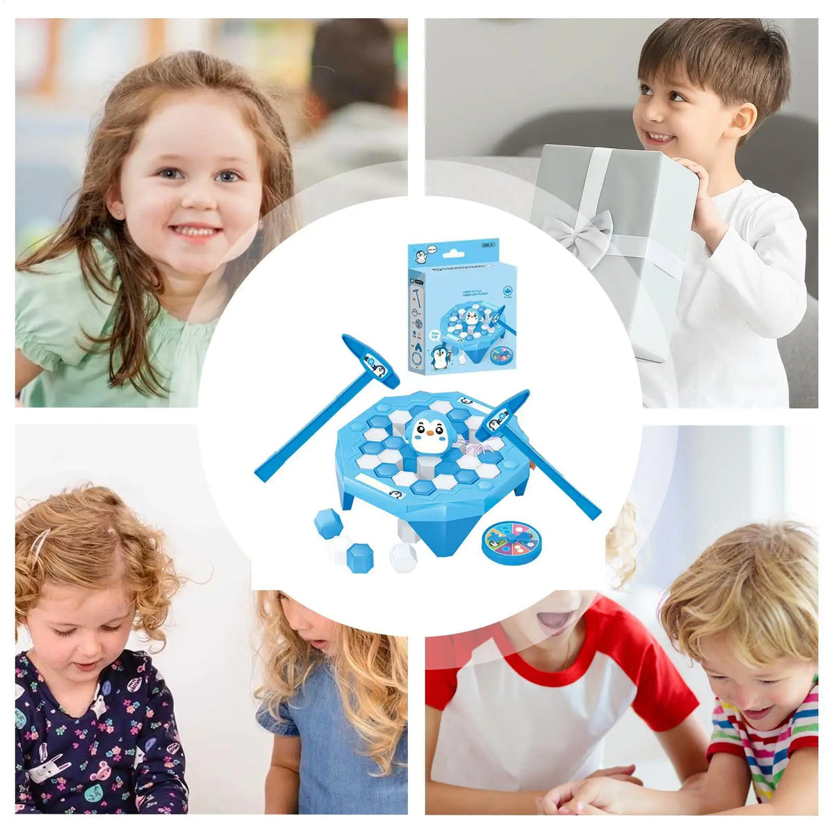 Save the Penguin Ice Block Board Game – Fun Family Party Toy Family Board Game Nixie