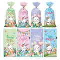 50PCS Multicolor Easter Gift Bags – Candy & Cookie Treat Pouches Easter Treat Bags Nixie 1 5x5x5cm