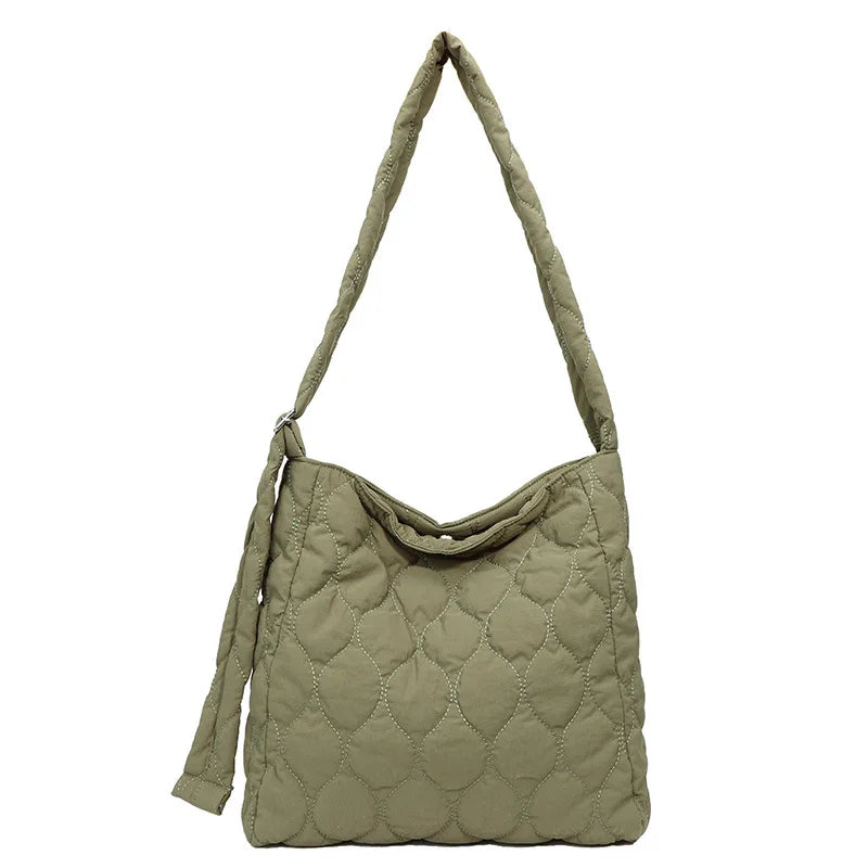 Nixie Cotton Padded Women's Large Capacity Crossbody Shoulder Bag Shoulder Crossbody Bag Nixie