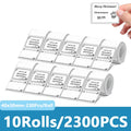 Niimbot Thermal Label Rolls – Waterproof Anti-Oil for B1/B21/B3S Thermal Label Rolls Nixie 10Rolls 4030