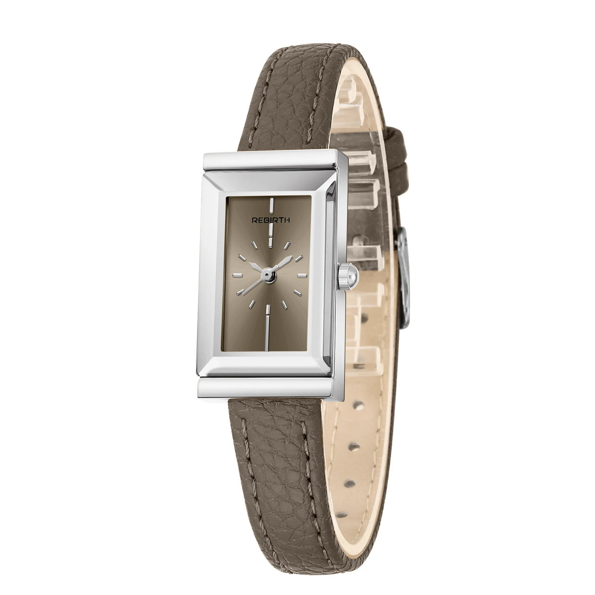 Women's French Retro Gold Quartz Watch | Leather Strap