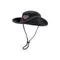 Foldable Wide Brim Women's Sun Hat – UV Protection Cowboy Hat Women's Sun Hat Nixie Black