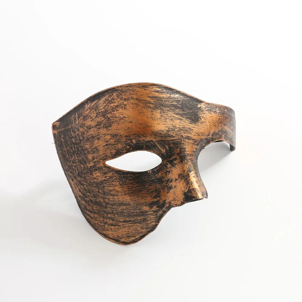 Plastic Half Face Masquerade Cosplay Mask – Halloween Party
