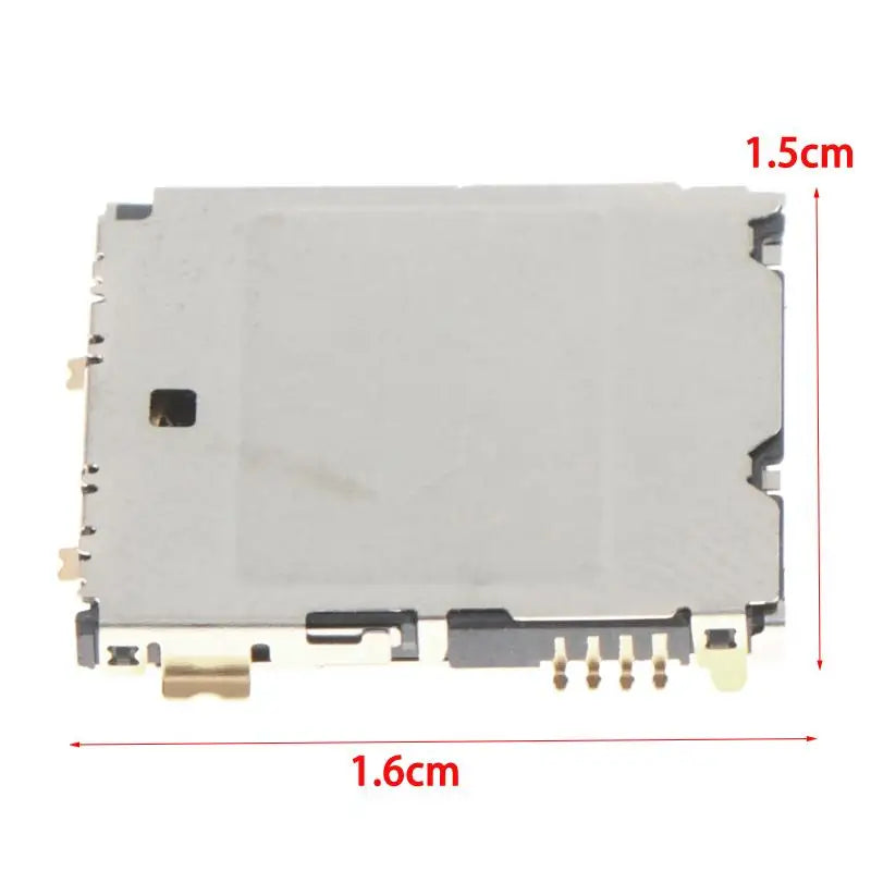 SCHA5B0200 Micro SIM Card Connector Gold Contacts – 1/3/5 Pcs SIM Card Connector Nixie