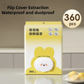 360Pcs Disposable Cling Film Covers Universal Food Fresh Wrap Lids