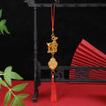 2027 Year of the Goat Chinese New Year Hanging Ornament Red Tassel