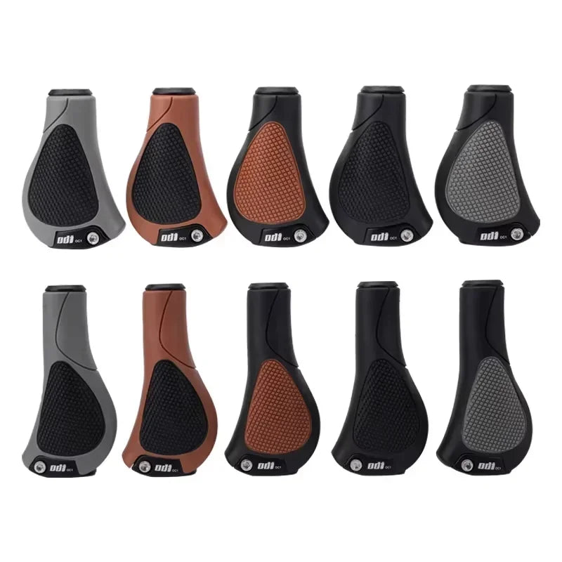 ODI Lock-On Ergonomic MTB Bicycle Grips – Aluminum & Rubber MTB Handlebar Grips Nixie
