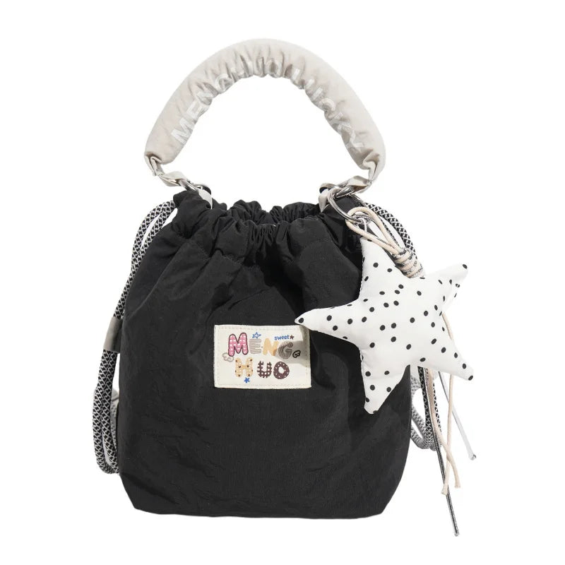 Women's Japanese Style Cute Bucket Crossbody Shoulder Bag Bucket Shoulder Bag Nixie