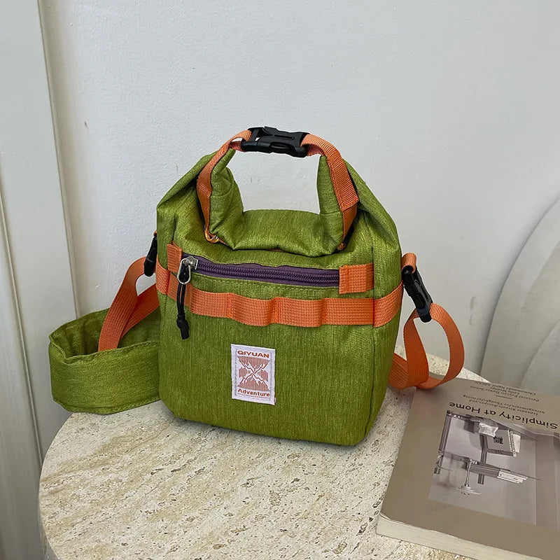 Nixie Color-Block Crossbody Bag | Multi-Pocket Shoulder Bag Crossbody Shoulder Bag Nixie Green