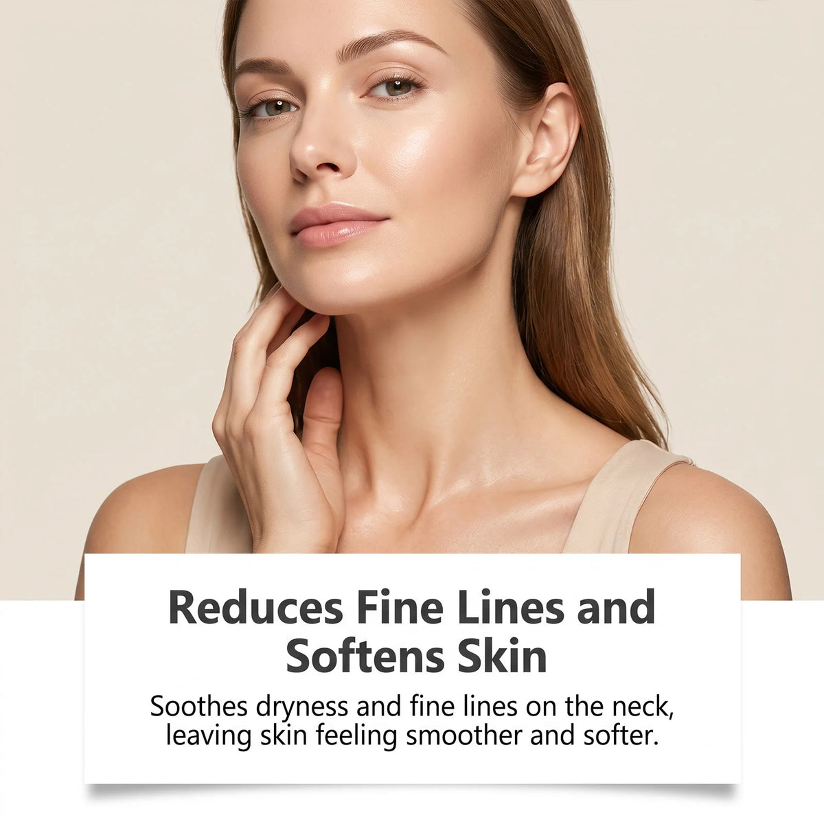 TRI-LIFT Peptide Neck Cream – Firming & Hydrating Skincare Neck Firming Cream Nixie