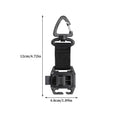 Wearable Fishing Rod Holder Clips with Adjustable Strap Fishing Rod Holder Nixie Black