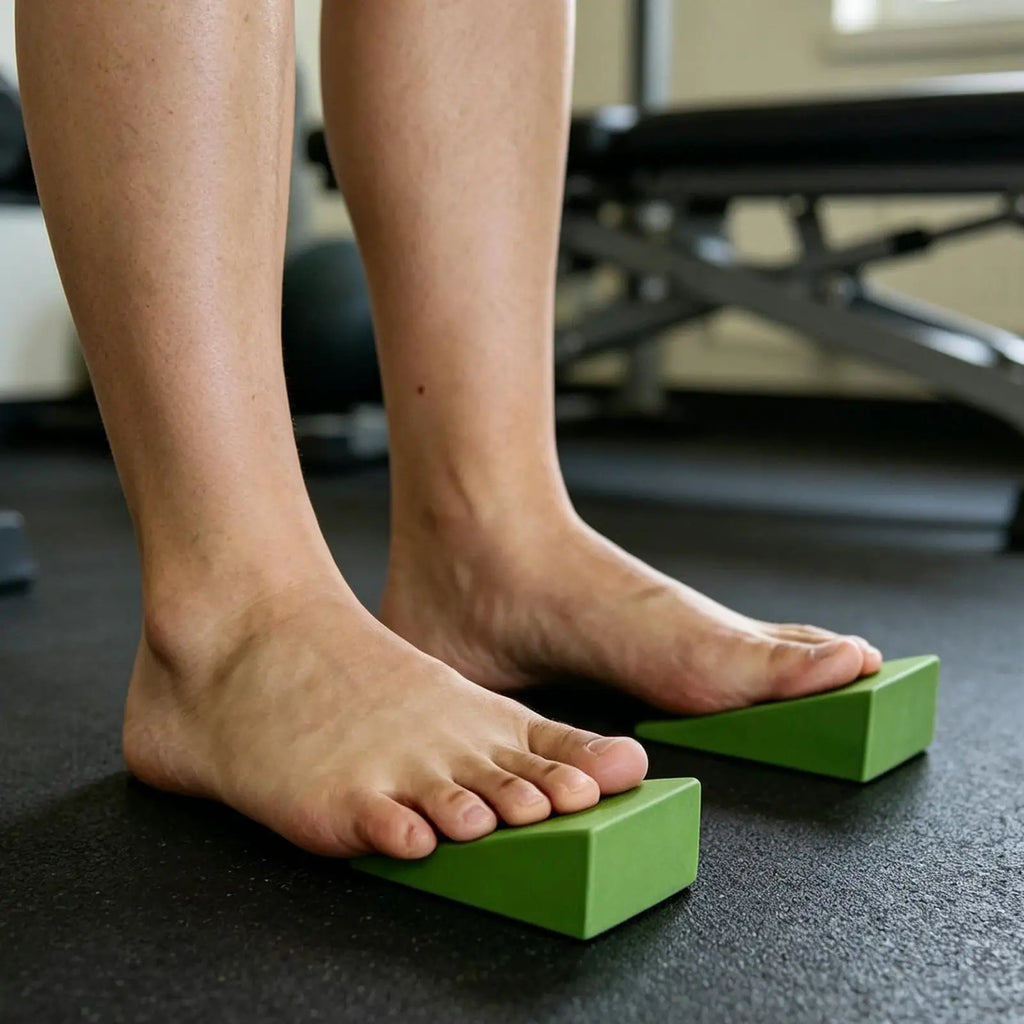 3-Piece EVA Foam Yoga Wedge Blocks – Stretch & Balance Board Yoga Wedge Block Nixie