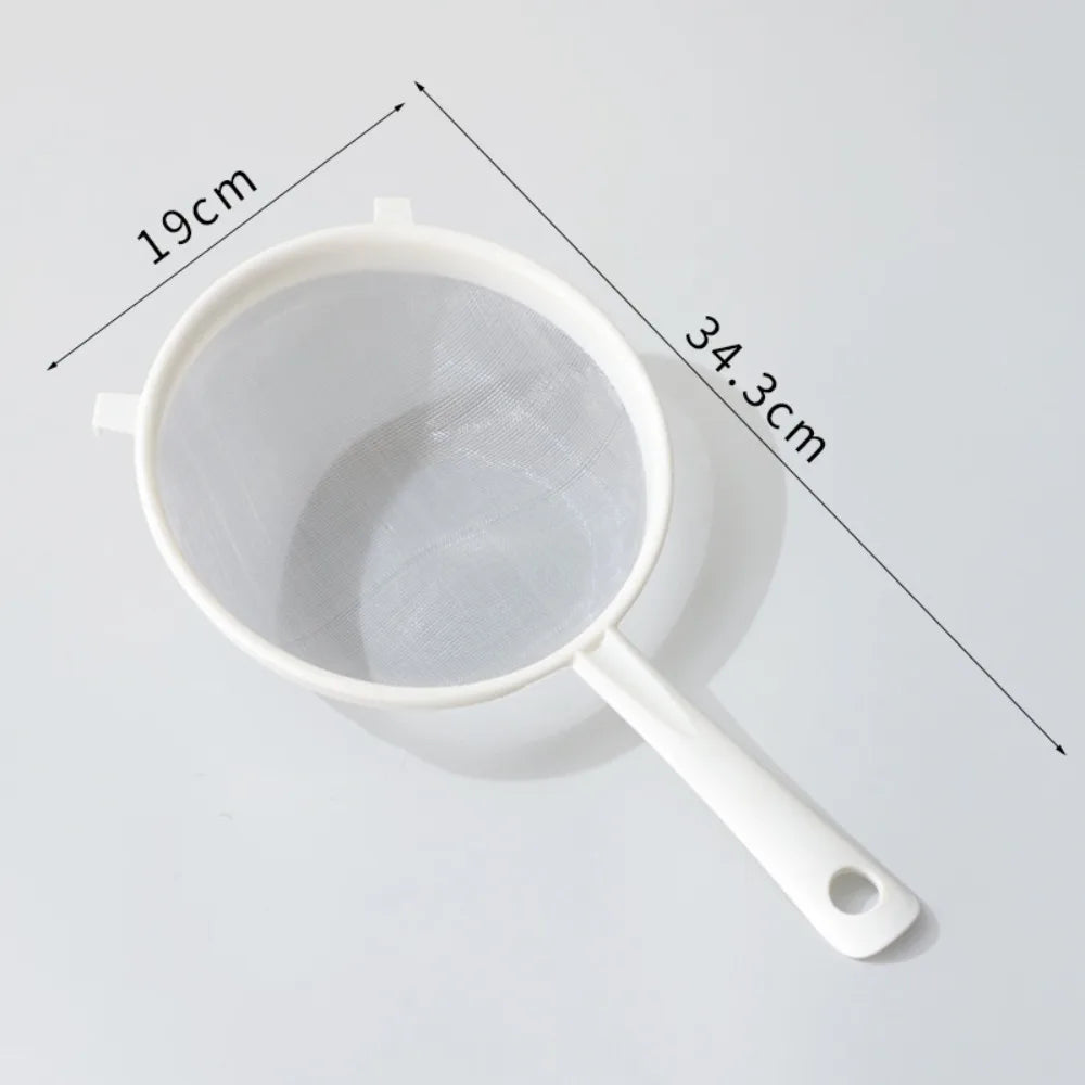 Ultra Fine Mesh Strainer with Handle – Mini Plastic Colander