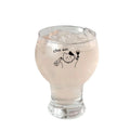 Cartoon High-Footed Glass Cup 420ml – Beer & Juice Glasses Decorative Glass Cup Nixie A 401-500ml