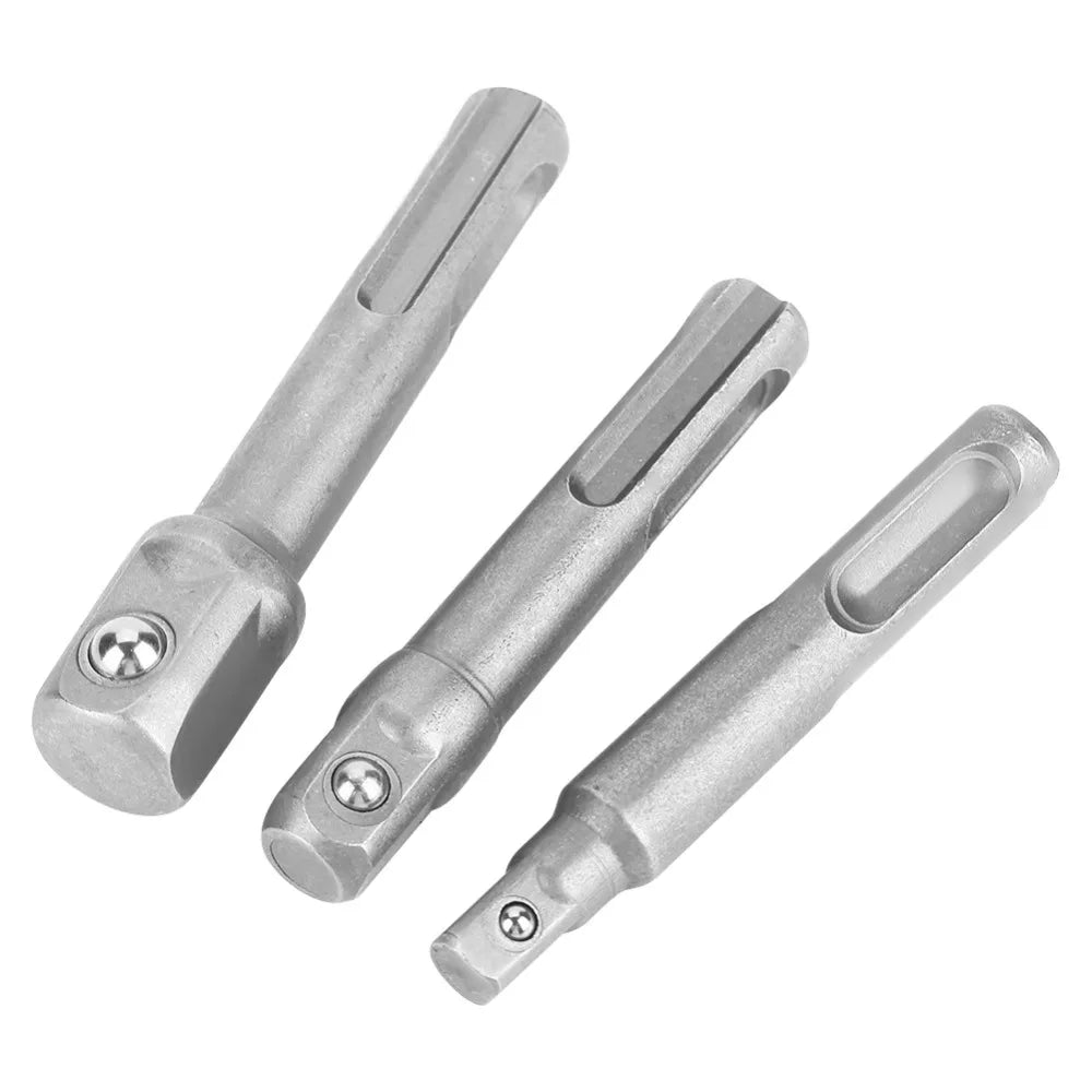 5-Piece SDS Plus Chuck Adapter Set | Chrome Vanadium Steel