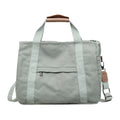 Large Canvas Tote Bag – Work, School & Travel Shoulder Bag Canvas Tote Bag Nixie BB-1406Green