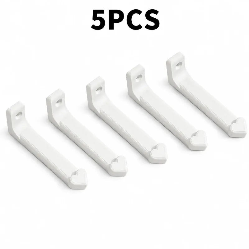 Wall Mounted Tape Dispenser Rack – Rustproof Hooks 3/5 Pc