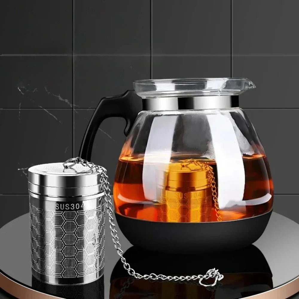 Stainless Steel Fine Mesh Tea Infuser – Loose Leaf Strainer Tea Infuser Strainer Nixie