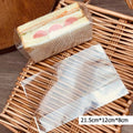 100PCS Transparent Self-Seal Sandwich Bags – Food Grade Food Storage Bags Nixie 5x5x5cm L