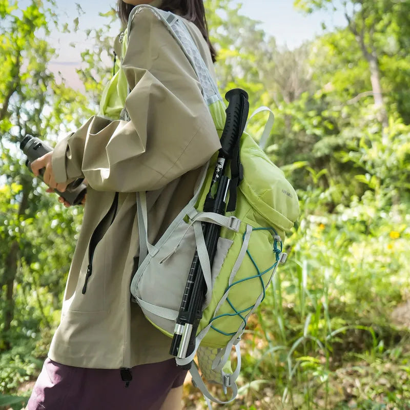 Nixie Unisex Water-Resistant Nylon Hiking Backpack Hiking Backpack Nixie
