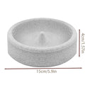 Round Ceramic Bird Feeder Bowl – Parrots, Balcony & Garden