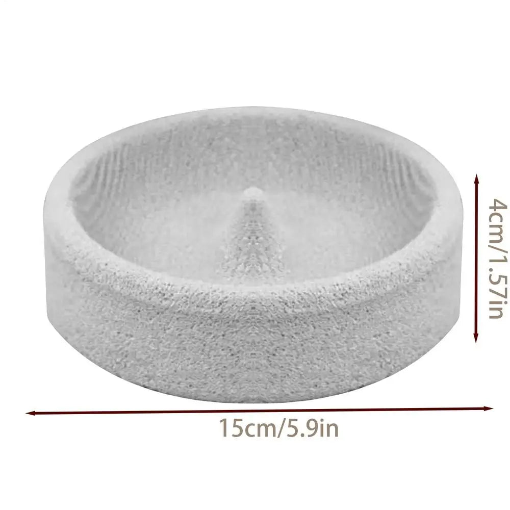 Round Ceramic Bird Feeder Bowl – Parrots, Balcony & Garden