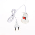 E27 Plant Grow Lamp Holder with On/Off Switch & 3/5M Cord Grow Lamp Holder Nixie 3 meter