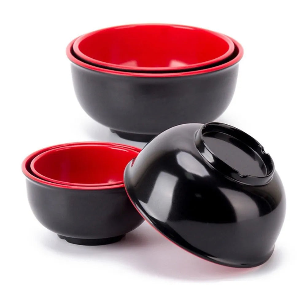 Japanese Style Melamine Bowls – Unbreakable Soup & Salad Bowls Melamine Dining Bowl Nixie