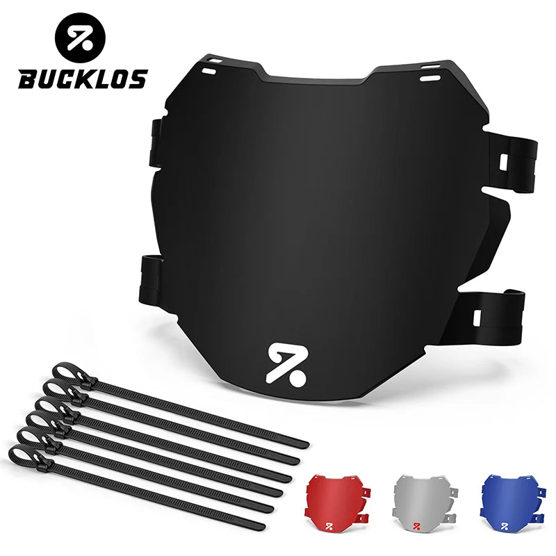 BUCKLOS MTB Fork Number Plate – Enduro DH Racing Mud Guard Fork Number Plate Nixie