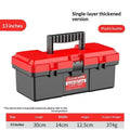 13-Inch Portable Tool Storage Box with Handle – ABS Plastic Tool Storage Box Nixie A2