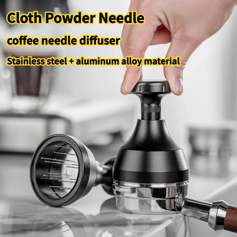 Rotary Needle WDT Espresso Distribution Tool 51/53/58mm Espresso Distribution Tool Nixie