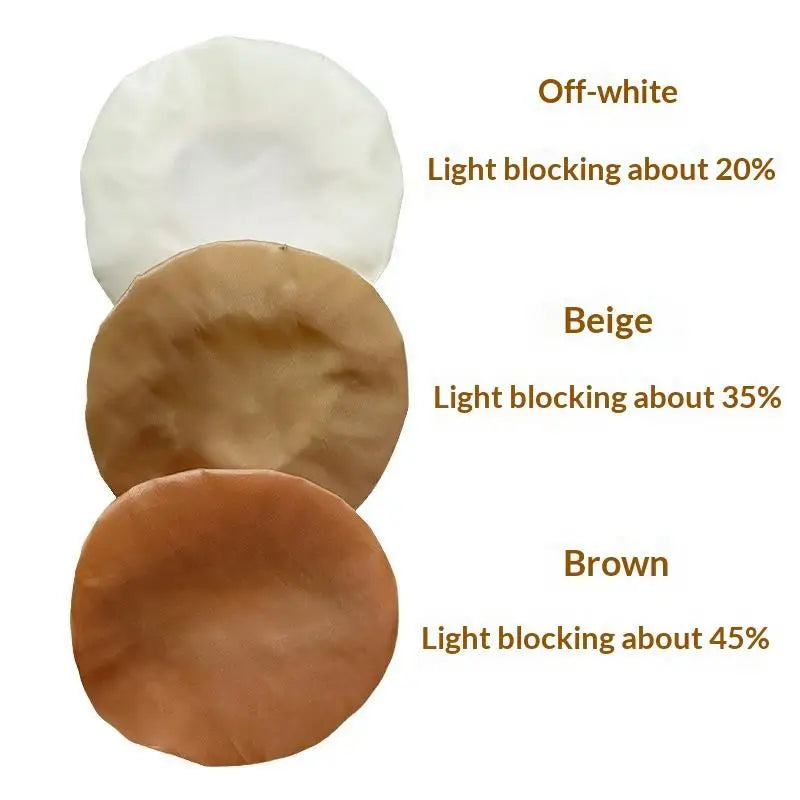 Fabric Ceiling Light Diffuser Cover – Anti-Glare Lamp Shade Ceiling Light Cover Nixie