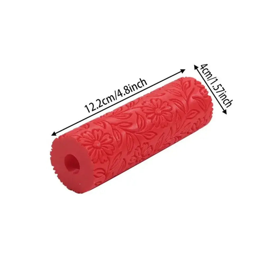 Daisy Flower 3D Printed Clay Texture Roller – Rolling Pin Tool
