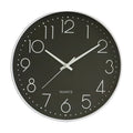 12-Inch Nordic Silent Wall Clock | Modern Minimalist Design Silent Wall Clock Nixie C
