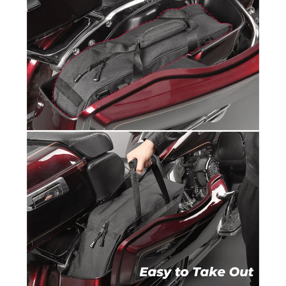 Motorcycle Saddlebag Liners Pair – Street Glide Road King 1993–2025 Motorcycle Saddlebag Liners Nixie
