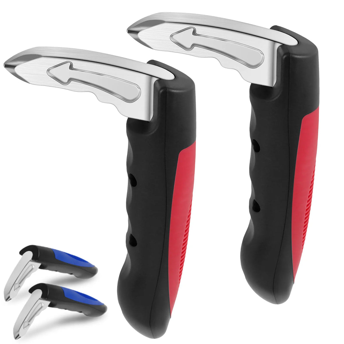 Car Door Assist Handle 2-in-1 with Window Breaker | 2/4/8 Pack Car Assist Handle Nixie