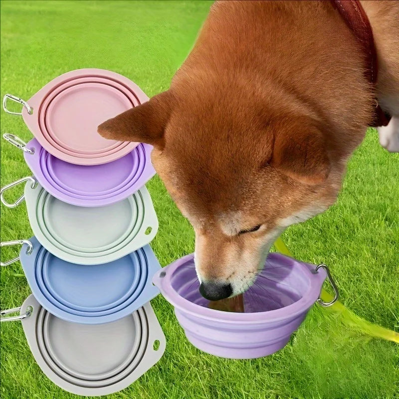 350ml Collapsible Silicone Pet Bowl for Dogs & Cats Travel Collapsible Pet Bowl Nixie