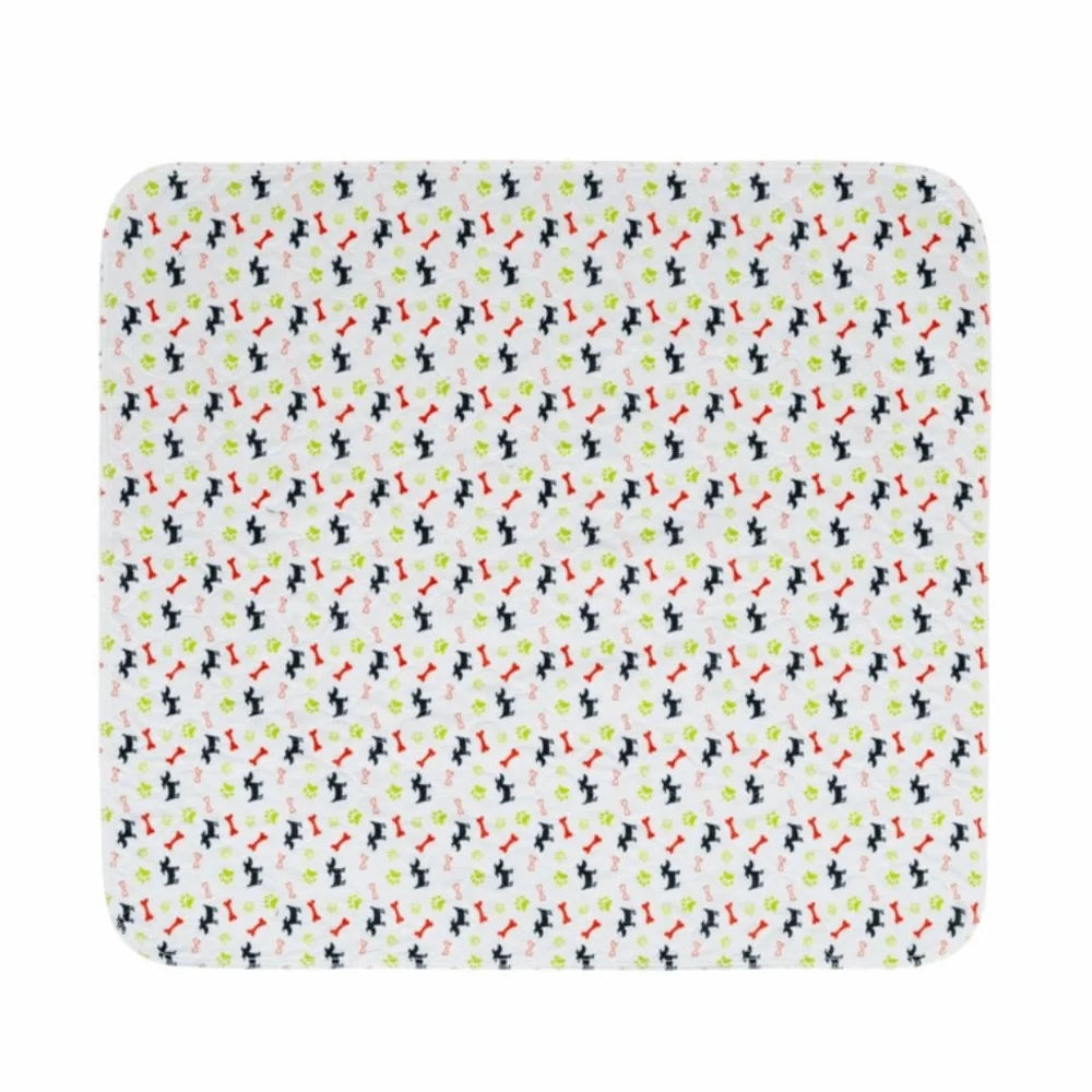 Reusable Washable Puppy Pee Pad – Anti-Slip Waterproof Dog Mat Puppy Training Pad Nixie White-S-40x60cm