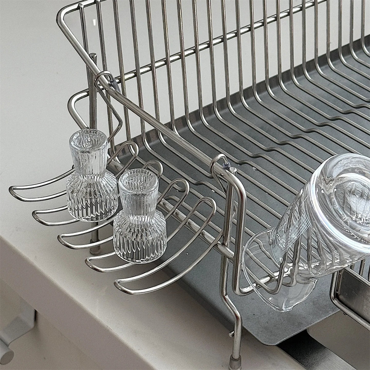 Stainless Steel Kitchen Sink Drain Basket Hanging Rack Sink Drain Basket Nixie
