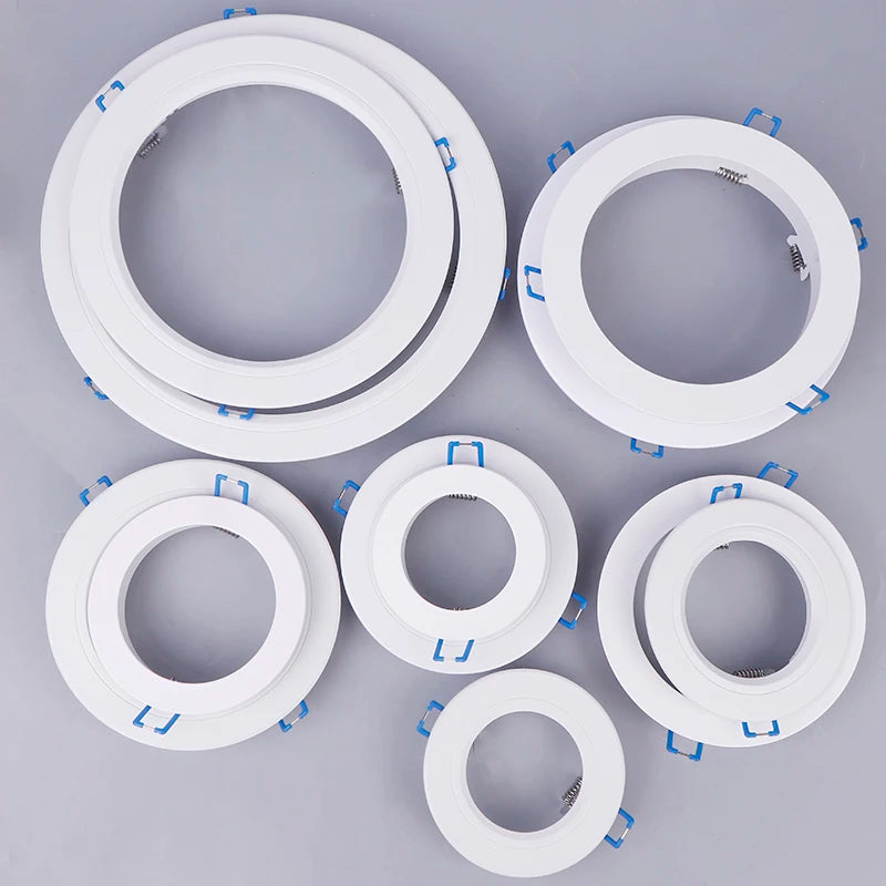 White LED Downlight Adapter Rings – Hole Enlarger & Spotlight Frames