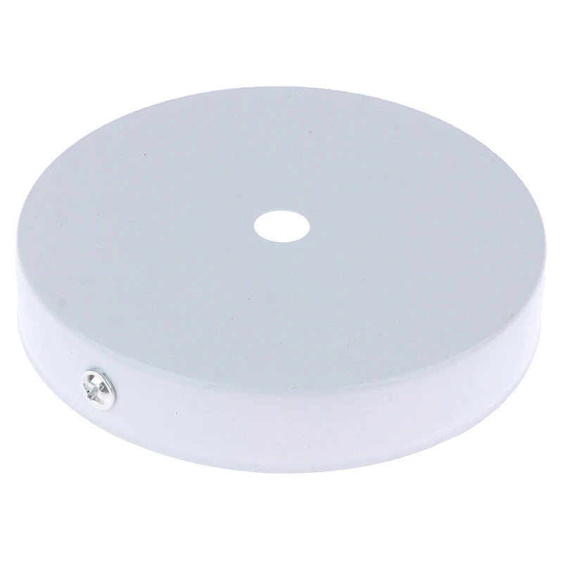 10cm Metal Ceiling Lamp Plate DIY Retro Pendant Light Base Ceiling Lamp Plate Nixie WT