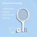 5-in-1 Electric Bug Zapper Racket – Rechargeable & Adjustable