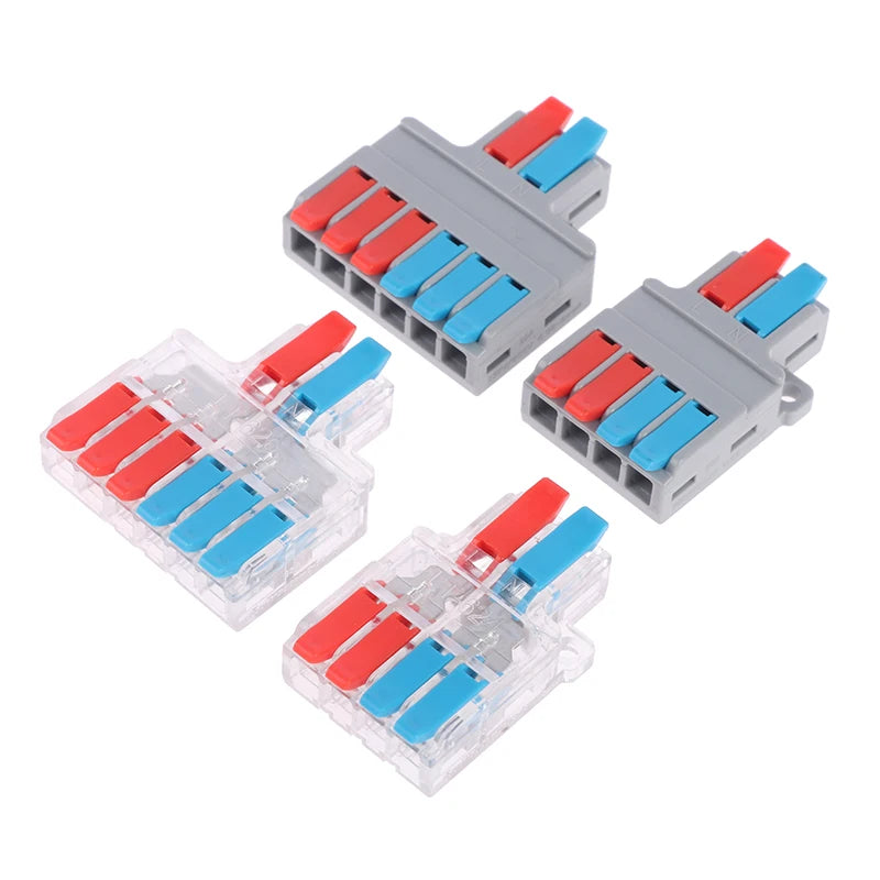 Quick Splitter 2-In 4/6-Out Wire Connector – Universal Cable Wire Connector Splitter Nixie